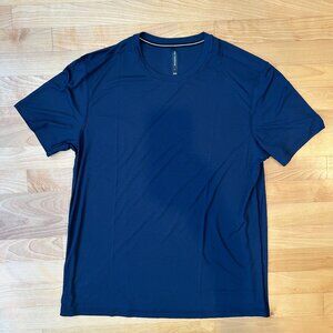 NEW TEN THOUSAND session short sleeve workout shirt in navy